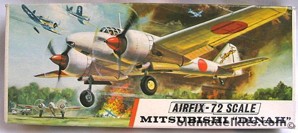 Airfix 1/72 Mitsubishi Ki-46-II Dinah, 295 plastic model kit